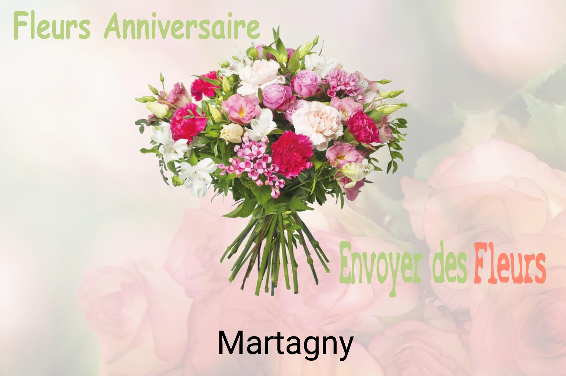 Bouquet de fleurs d’anniversaire livré à Martagny